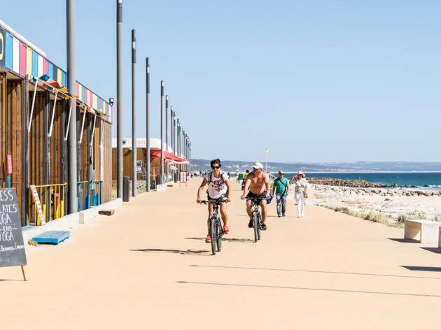Front Beach Costa Caparica Lisbon Costa da Caparica Esterno foto